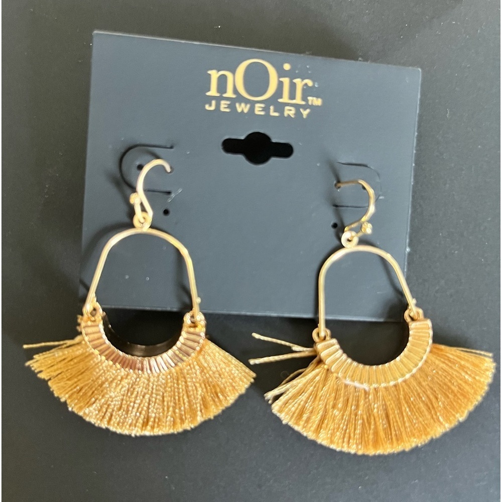Hanging earrings